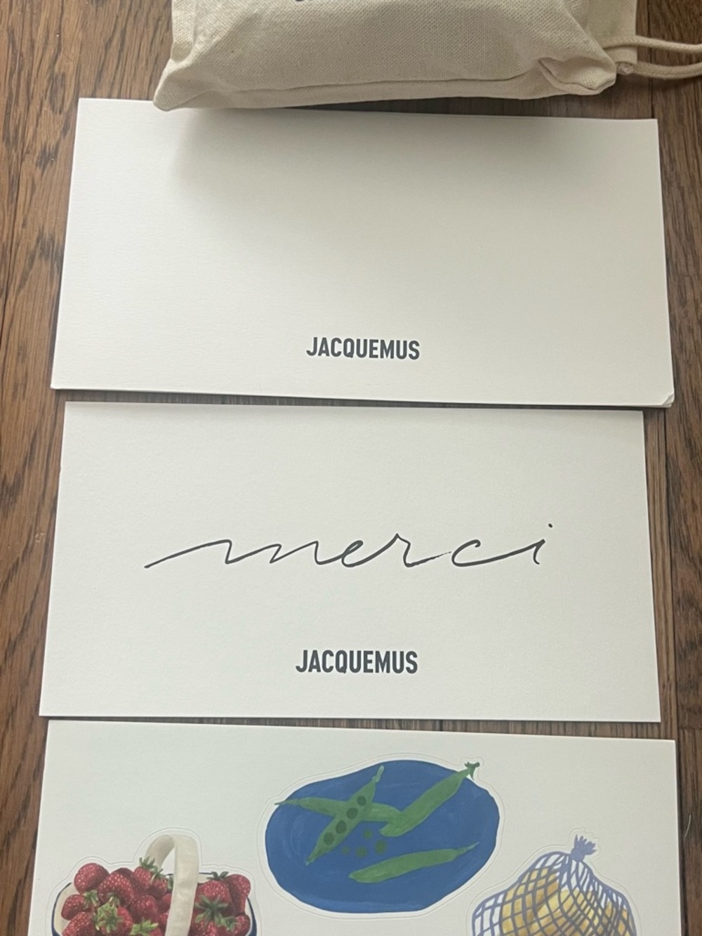 Jacquemus Le Petit Riviera Mini Crossbody with Gold Logo - Picture 3 of 3